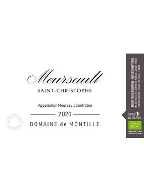 Domaine de Montille Meursault Saint-Christophe