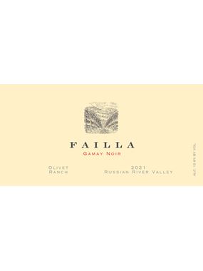 Failla Olivet Ranch Gamay
