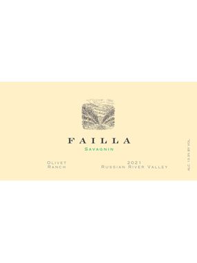 Failla Olivet Ranch Savagnin