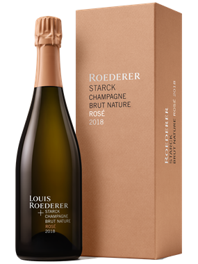 Louis Roederer + Starck Brut Nature Rosé