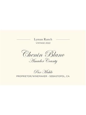 Pax Chenin Blanc Lyman Ranch