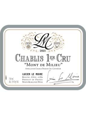 Chablis 1er Cru Mont de Milieu Blanc